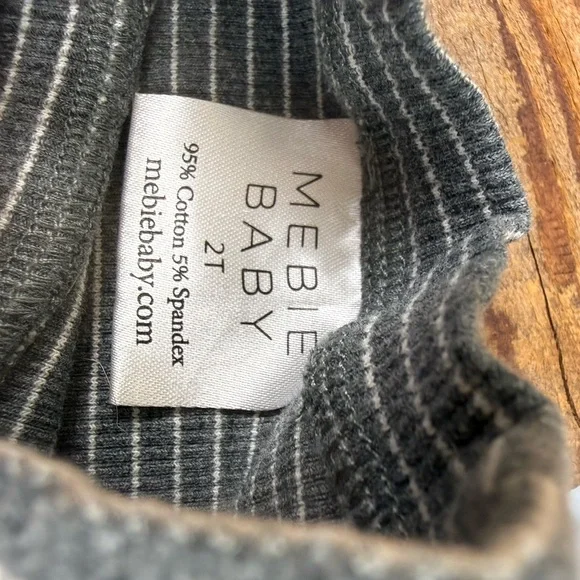 3pc Ribbed Striped Set with Headband - Picture 3 of 3